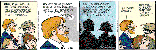 Doonesbury on Monday October 22, 2007 Comic Strip