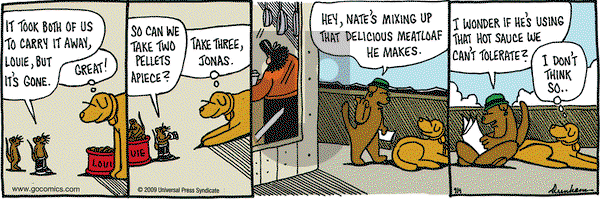 Overboard on Wednesday September 9, 2009 Comic Strip