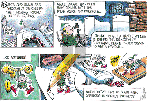 Beanie the Brownie on Sunday December 15, 2019 Comic Strip