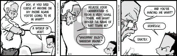 The Boondocks - Thursday August 5, 1999 Comic Strip