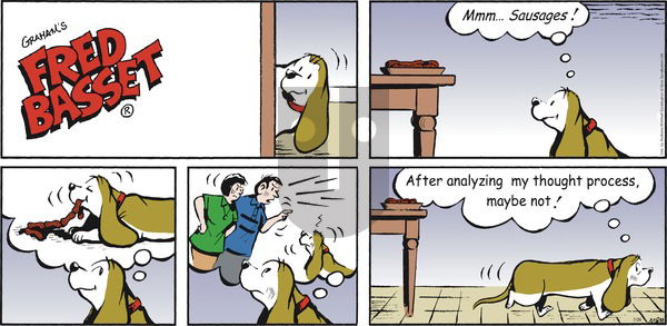 Fred Basset on Sunday July 26, 2020 Comic Strip