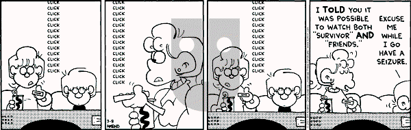 FoxTrot on Thursday March 8, 2001 Comic Strip