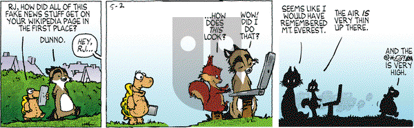 Over the Hedge on Wednesday May 2, 2018 Comic Strip