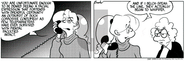 9 Chickweed Lane on Saturday March 8, 2003 Comic Strip