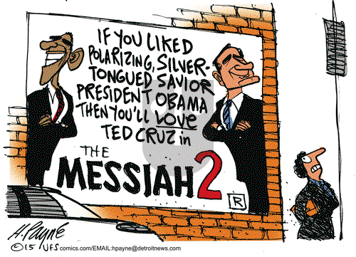 Henry Payne on Tuesday March 24, 2015 Comic Strip