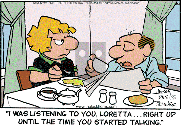 The Lockhorns on Monday May 26, 2025 Comic Strip