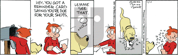 Red and Rover on Tuesday November 17, 2020 Comic Strip