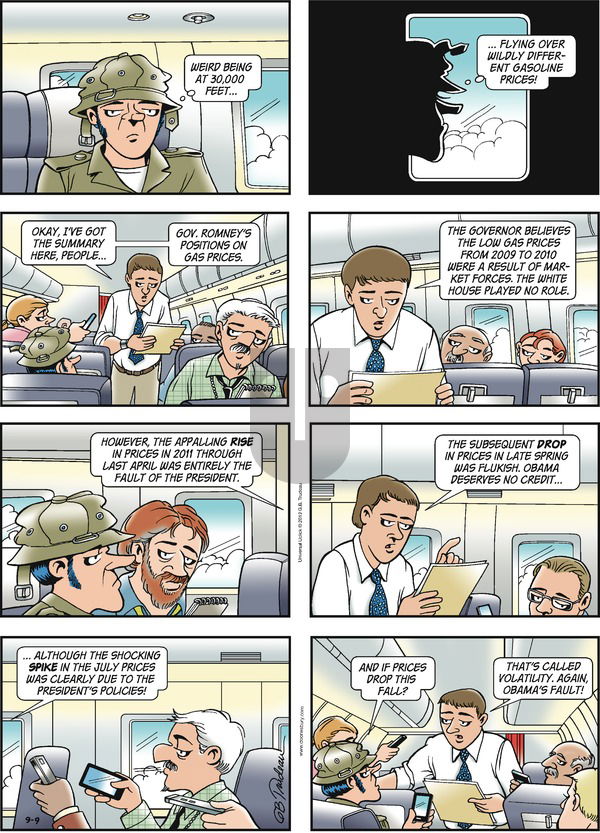 Doonesbury on Sunday September 9, 2012 Comic Strip