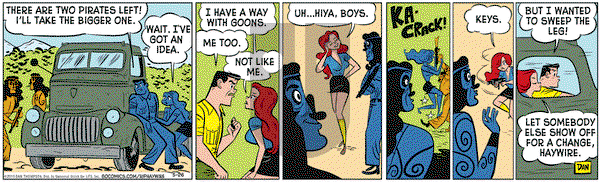 Rip Haywire on Tuesday May 26, 2015 Comic Strip