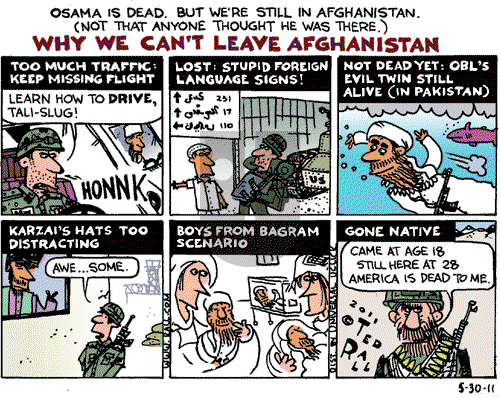 Ted Rall on Monday May 30, 2011 Comic Strip