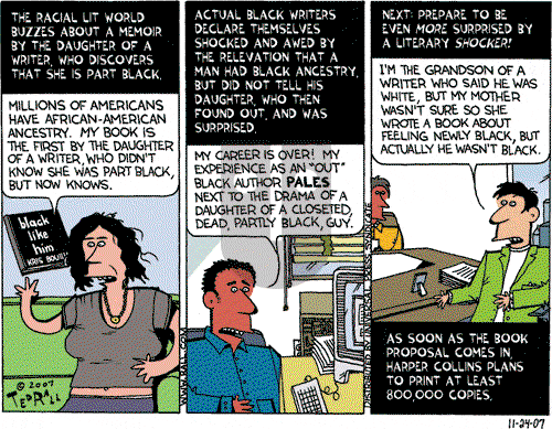 Ted Rall on Saturday November 24, 2007 Comic Strip