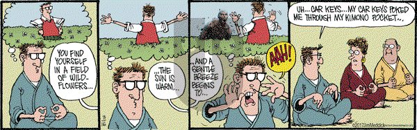 Monty on Thursday March 16, 2017 Comic Strip