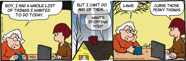Lola on Thursday February 27, 2020 Comic Strip