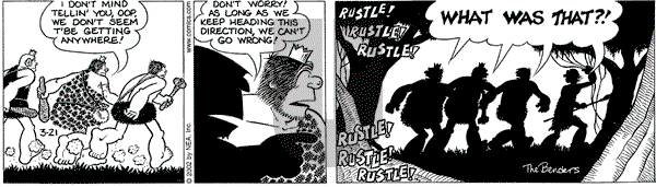 Alley Oop on Thursday March 21, 2002 Comic Strip