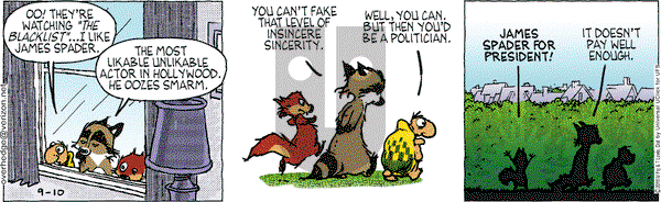 Over the Hedge on Saturday September 10, 2016 Comic Strip