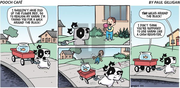 Pooch Cafe on Sunday September 9, 2012 Comic Strip