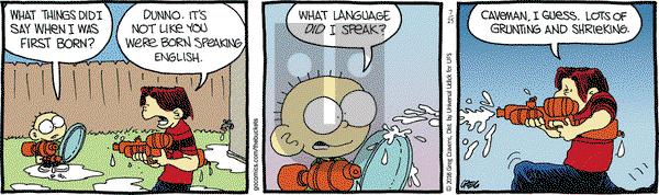 The Buckets on Monday July 25, 2016 Comic Strip