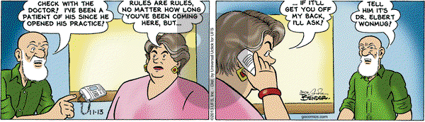 Alley Oop on Wednesday November 13, 2013 Comic Strip