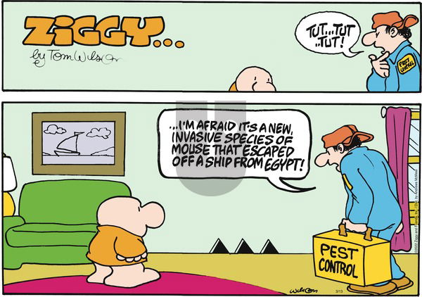 Ziggy - Sunday March 13, 2022 Comic Strip