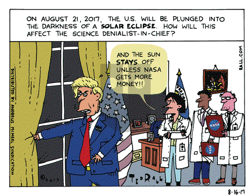 Ted Rall on Wednesday August 16, 2017 Comic Strip