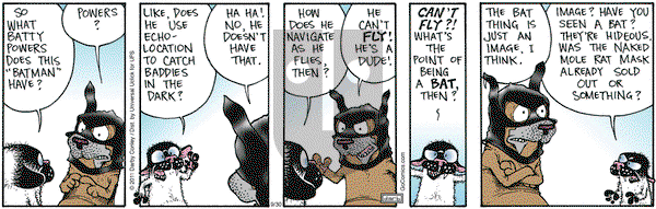 Get Fuzzy - Friday September 30, 2011 Comic Strip