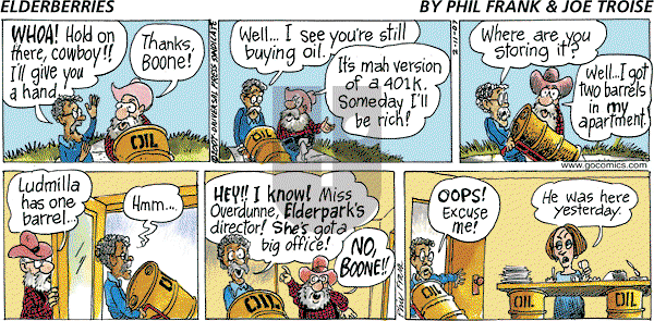 The Elderberries on Sunday February 11, 2007 Comic Strip