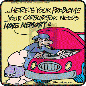 Ziggy - Saturday July 18, 2009 Comic Strip