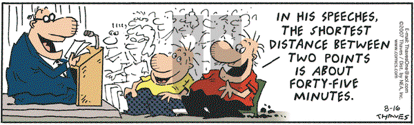 Frank and Ernest on Thursday August 16, 2007 Comic Strip