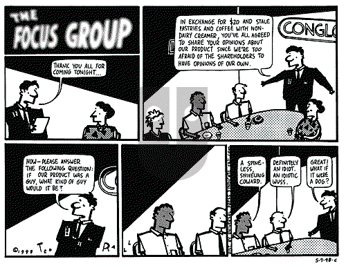 Ted Rall on Monday May 11, 1998 Comic Strip