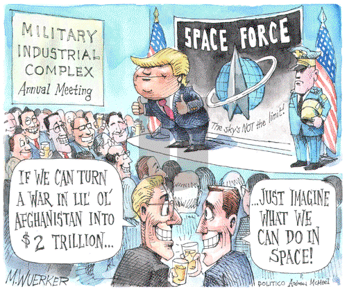 Matt Wuerker on Tuesday May 19, 2020 Comic Strip