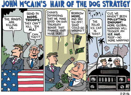 Ted Rall on Saturday November 25, 2006 Comic Strip