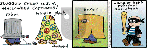 Nancy on Wednesday October 29, 2014 Comic Strip