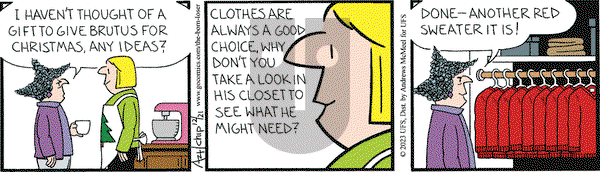 The Born Loser on Thursday December 21, 2023 Comic Strip