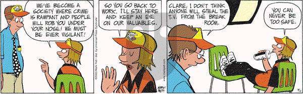 Lucky Cow on Friday July 11, 2003 Comic Strip