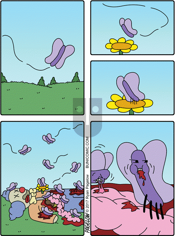 Buni on Monday August 28, 2017 Comic Strip