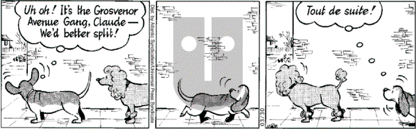 Fred Basset on Friday March 30, 2007 Comic Strip