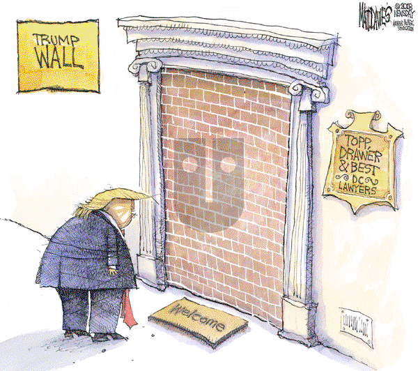 Matt Davies on Thursday March 29, 2018 Comic Strip