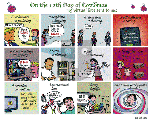 Ted Rall on Monday December 28, 2020 Comic Strip