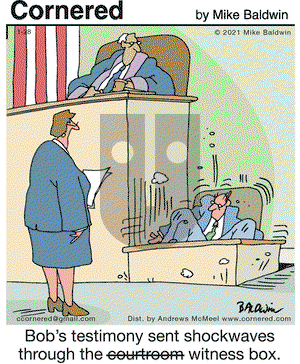 Cornered on Thursday January 28, 2021 Comic Strip