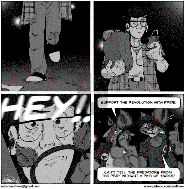 Endtown on Saturday April 12, 2025 Comic Strip