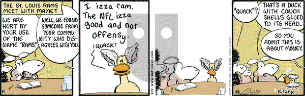 DeFlocked on Thursday January 9, 2014 Comic Strip