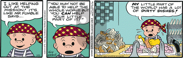 Nancy on Friday March 30, 2018 Comic Strip