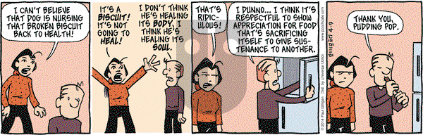 Pooch Cafe on Wednesday April 9, 2014 Comic Strip
