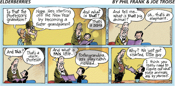 The Elderberries on Sunday January 1, 2006 Comic Strip
