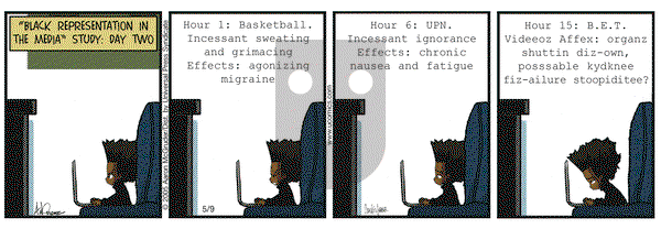 The Boondocks on Monday May 9, 2005 Comic Strip