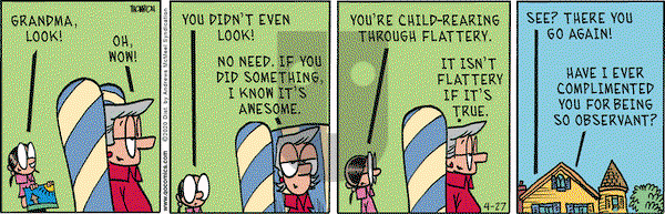 Grand Avenue on Monday April 27, 2020 Comic Strip