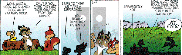 Over the Hedge on Saturday June 1, 2019 Comic Strip