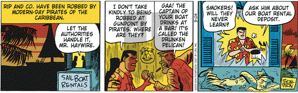 Rip Haywire on Wednesday March 4, 2009 Comic Strip