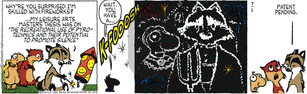 Over the Hedge on Tuesday July 3, 2012 Comic Strip