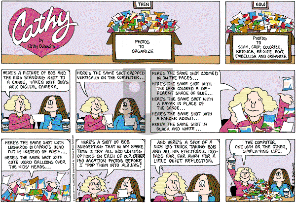 Cathy Classics - Sunday August 14, 2022 Comic Strip